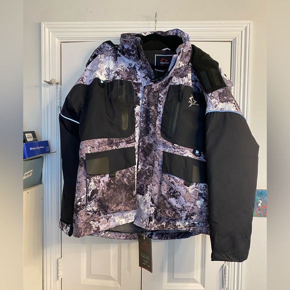 Piscifun Ice Fishing Jacket, Floating Waterproof Insulated, Coat Large Cold Weat - Picture 7 of 11
